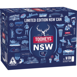 Photo of Tooheys New Retro 2020 30x375ml Can Carton 