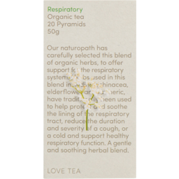 Photo of Love Tea Respiratory Organic Tea