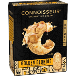 Photo of Connoisseur Ice Cream Golden Blonde 4pk