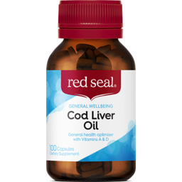 Photo of Red Seal Cod Liver Oil with Vitamin A & D 100 Capsules