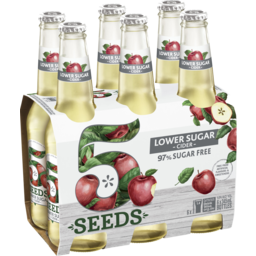Photo of 5 Seeds Low Sugar Cider 6 X 345ml Bottle Wrap 6.0x345ml