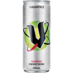 Photo of V Energy Drink Sugar Free Guarana 250ml