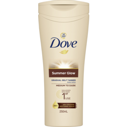 Photo of Dove Summer Glow Body Lotion Medium To Dark Skin 250ml