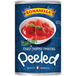 Photo of Romanella Finley Italian Chopped Tomatoes Peeled 400g