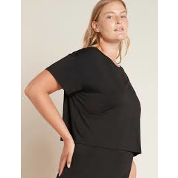 Photo of BOODY BASIC Downtime Crop Tee Black L