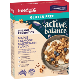 Photo of Freedom Classic Active Balance Cereal Maple & Almond Multigrain Flakes