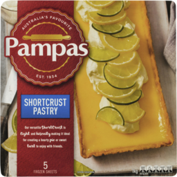 Photo of Pampas Shortcrust Pastry 5 Sheets