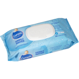 Photo of Curash Babycare Simply Water Baby Wipes 80pk 