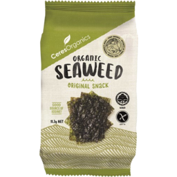 Photo of Ceres Organics Organic Seaweed Original Snack 11.3g