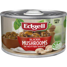Photo of Edgell Mushrooms Sliced 220g