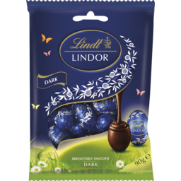 Photo of Lindt Lindor Dark Mini Eggs Bag
