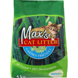 Photo of Maxs Garden Friendly Cat Litter 4kg