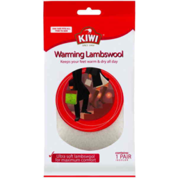 Photo of Kiwi Insole Warming Lambswool 1 Pair