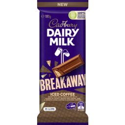 Photo of Cadbury Dairy Milk Breakaway Iced Coffee 180g 180g