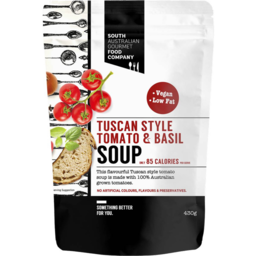 Photo of S.A. Gourmet Food Co. Soup Tuscan Style Tomato & Basil