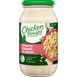 Photo of Chicken Tonight Creamy Cheese & Bacon Cooking Sauce 490g