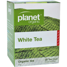 Photo of Planet Organic White Tea Tea Bags 25 Pack 37g