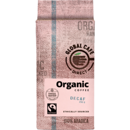 Photo of Global Cafe Organic Decaffeinated Ground Coffee 250g
