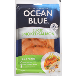 Photo of Ocean Blue Sliced Smoked Salmon Jalapeno