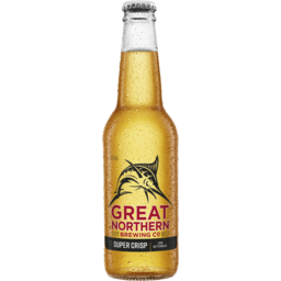 Photo of Great Northern Brewing Co. Super Crisp Lager 330ml Bottle Spritzed 330ml