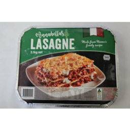 Photo of Annabellas Beef Lasagne