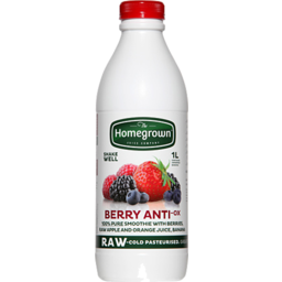 Photo of The Homegrown Juice Company Smoothie Raw Berry