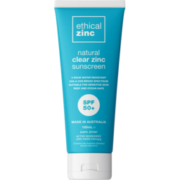 Photo of ETHICAL ZINC:EZ Natural Clear Zinc Sunscreen SPF 50+