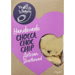 Photo of Molly Woppy Biscuits Chocca Chocolate Chip Shortbread 175g