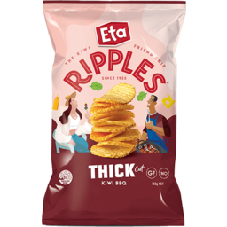 Photo of Eta Ripples Chips Kiwi BBQ 140g