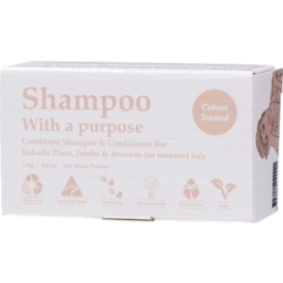 Photo of SHAMPOO WITH A PURPOSE Shampoo Bar Colour Treated Hair