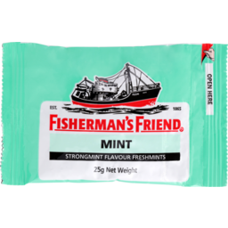 Photo of Confectionery, Fisherman's Friend Strong Mint 25 gm