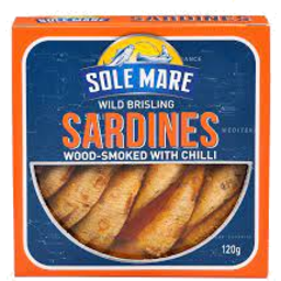 Photo of Sole Mare Sardines Wood Smoked & Chilli