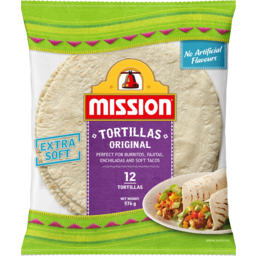 Photo of Mission Original Tortillas 12 Pack 576g