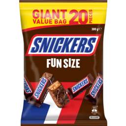 Photo of Snickers Chocolate Fun Size Share Pack 20 Pieces 300g 