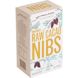 Photo of GROUNDED PLEASURE:GP Raw Cacao Nibs 200g