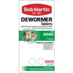 Photo of B/MARTIN DOG DEWORMER 2TAB