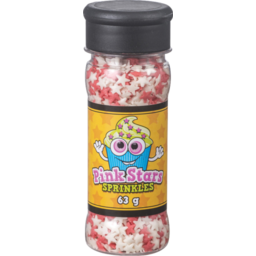 Photo of Cake Decorations Pink Stars Sprinkles