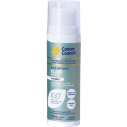 Photo of Cancer Council Face Day Wear Fluid SPF50+ 50ml