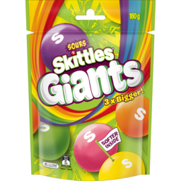 Photo of Skittles Giants Sours 160gm