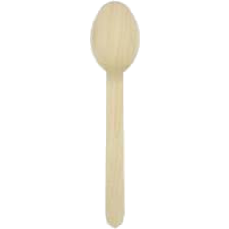 Photo of Black & Gold Spoons Wooden 50pk 50pk