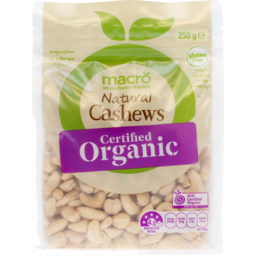Photo of Macro Organic Cashew Kernels 250g