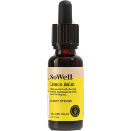 Photo of Sowell - Lemon Balm 1:2 Reduce Stress 30ml