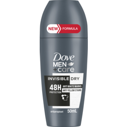 Photo of Dove Aerosol Deodorant Men + Care Anti Perspirant Roll-On Invisible Dry Anti-White Marks Anti-Yellow Stains