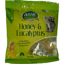Photo of Aussie Drops Honey & Eucalyptus 50g