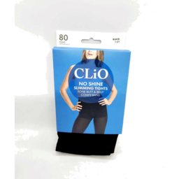 Photo of Clio Slim Opaque No Shin Black Tall-Extra Tall Each