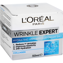 Photo of L'oréal Paris Wrinkle Expert Hydrating Anti-Wrinkle Day Cream 35+ 50ml
