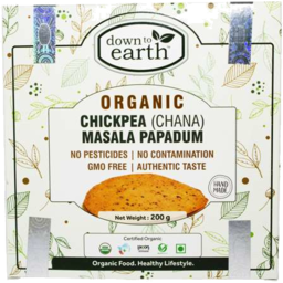 Photo of Down to Earth Papadums Organic Moong Masala