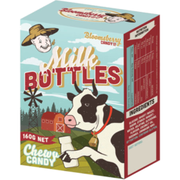 Photo of Bb Original Milk Bottles Chewy Cndy