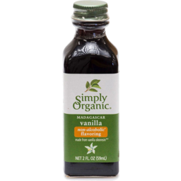 Photo of Simply Organic Vanilla Flavoring (Madacascar)