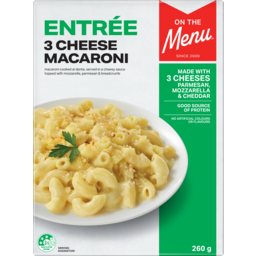 Photo of On The Menu Entree 3 Cheese Macaroni 260g